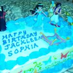 Jasmine Themed Birthday Cake